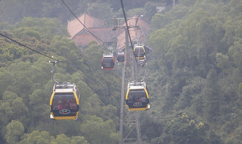 Huong Tich Pagoda Ha Tinh Cable Car - Begin your visa-prepared day with Vietnam’s tranquil ambiance